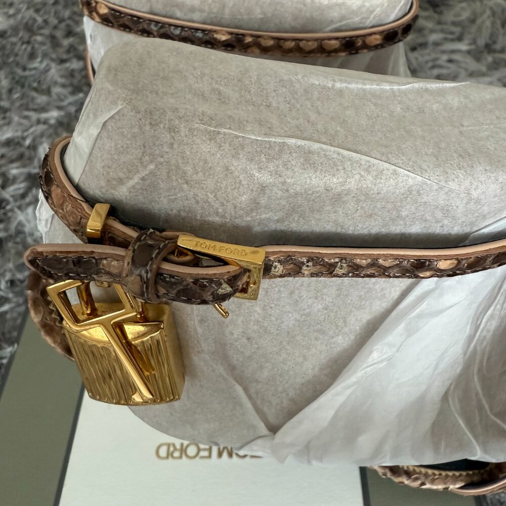 Tom Ford Python Padlock Heel - image 2